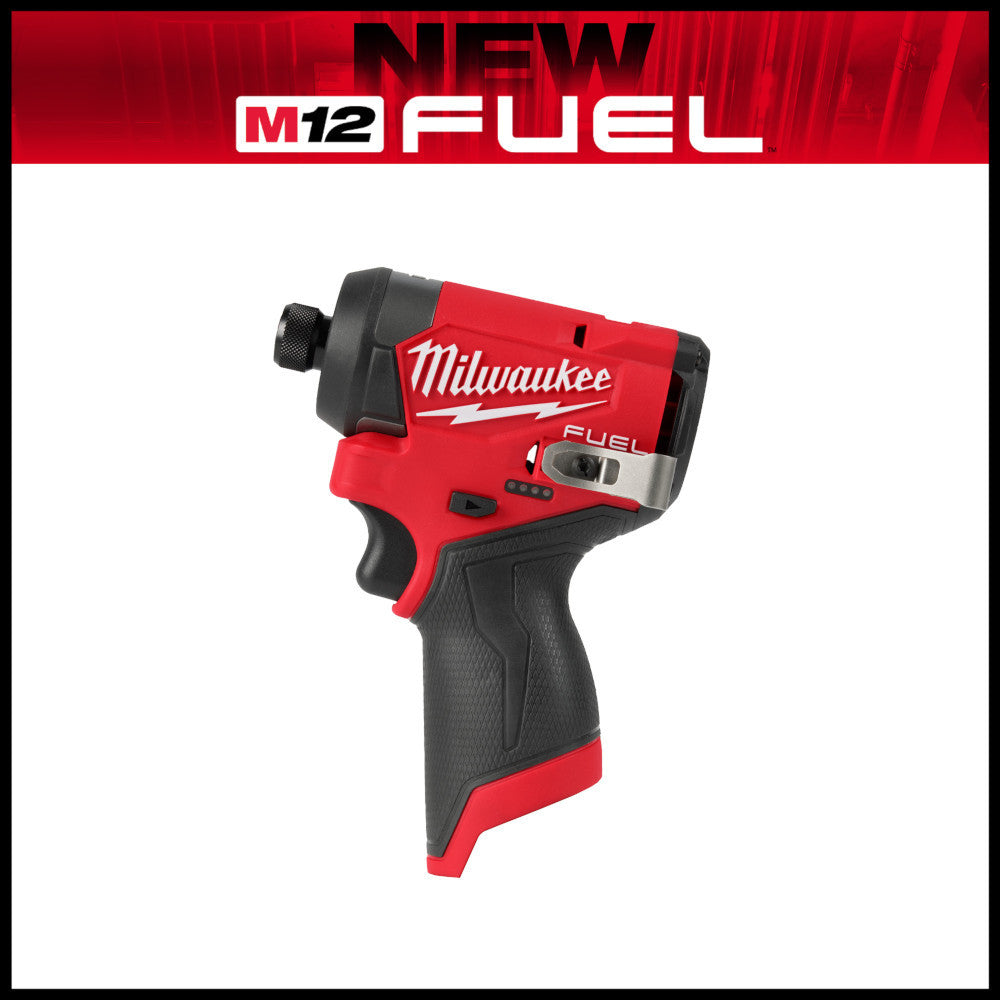 Milwaukee 3453-20 M12 FUEL 1/4 inch Hex Impact Driver (Tool Only)