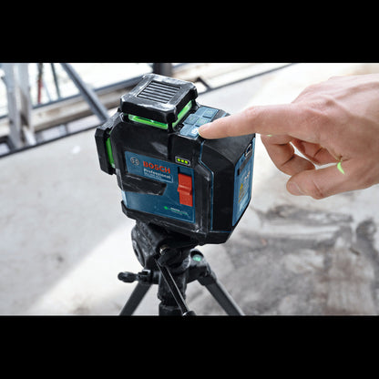 Bosch GLL300-42GL 100ft. 360-degree Green-Beam Three-Plane Leveling and Alignment Line Laser