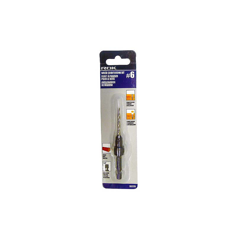 ROK #6 Wood Countersink Bit
