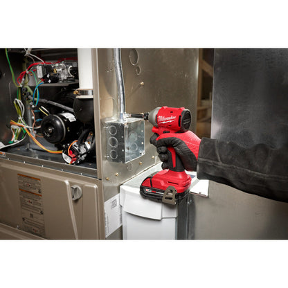 Milwaukee 3650-20 M18 Cordless Brushless Compact 1/4 Inch Hex Impact Driver (Tool Only)