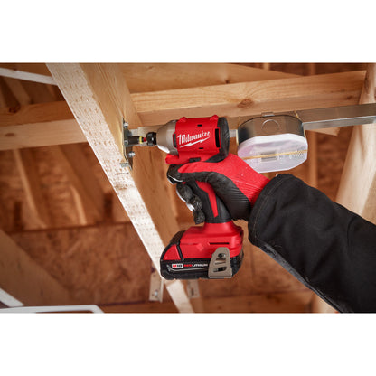 Milwaukee 3650-20 M18 Cordless Brushless Compact 1/4 Inch Hex Impact Driver (Tool Only)