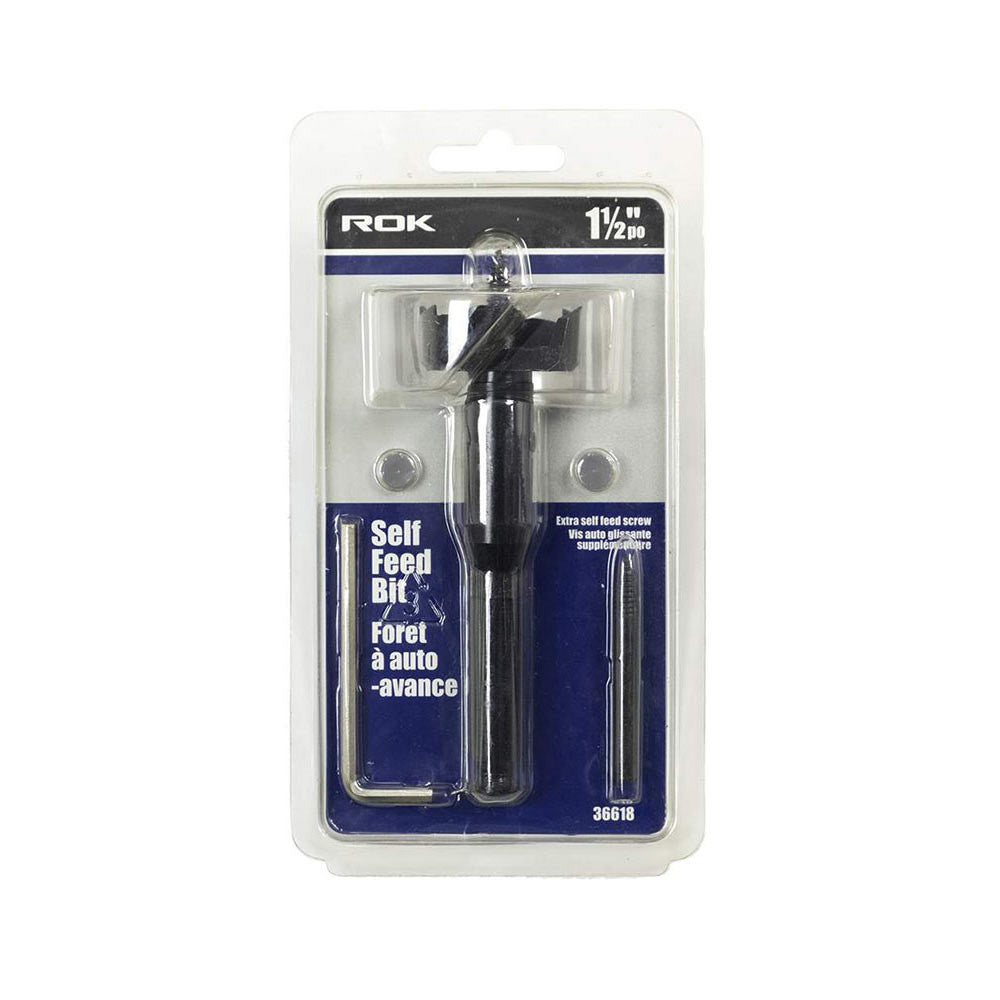 ROK 36618 1-1/2 Inch Self-Feed Drill Bit