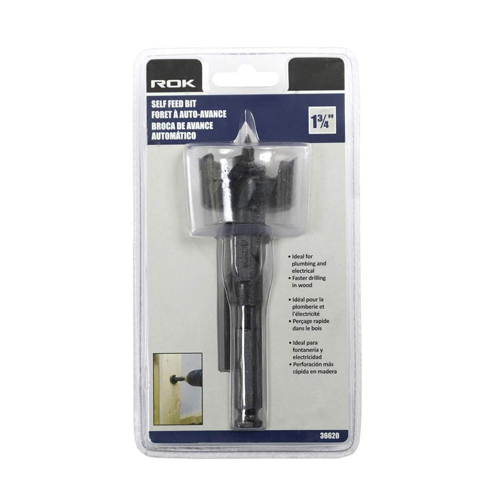 ROK 36620 1-3/4 Inch Self-Feed Drill Bit