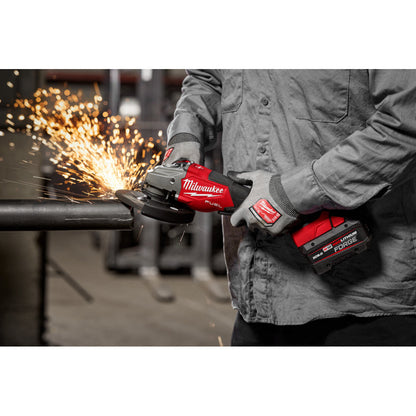 Milwaukee 3670-22 M18 FUEL Cordless Brushless  4-1/2 Inch / 6 Inch Braking Angle Grinder with Paddle Switch (Tool Only)