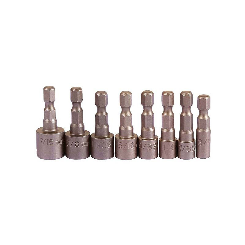 ROK 8pc SAE Nut Driver Set