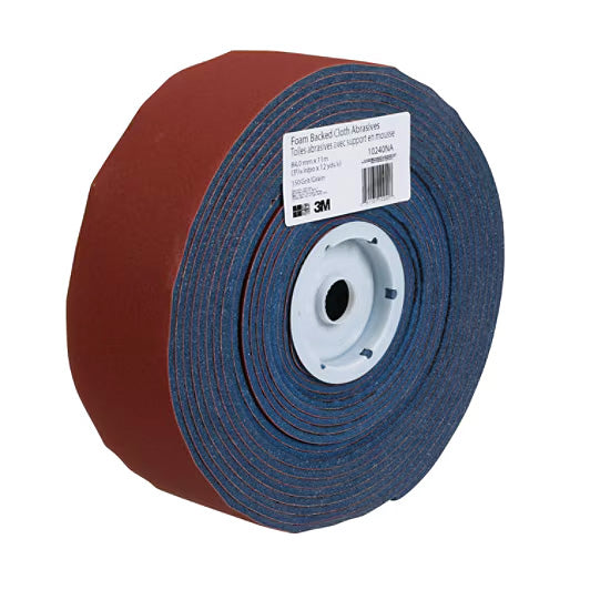 3M 150 Grit 5/16in x 12yd Drywall Foam Backed Cloth Abrasive
