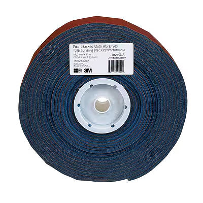 3M 150 Grit 5/16in x 12yd Drywall Foam Backed Cloth Abrasive
