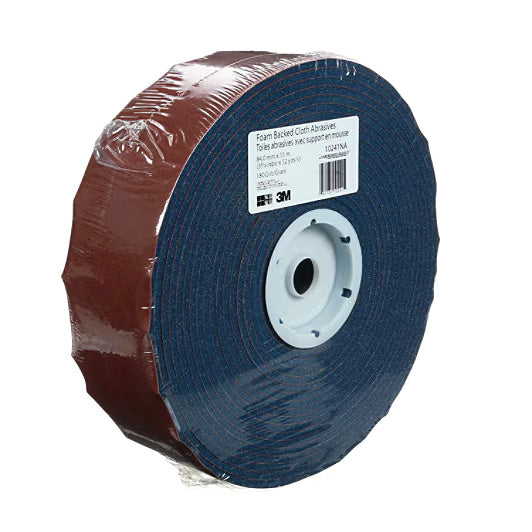 3M 180 Grit 5/16in x 12yd Drywall Foam Backed Cloth Abrasive