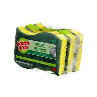 Scotch-Brite Heavy Duty Scrub Sponge - 3pk