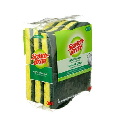 Scotch-Brite Heavy Duty Scrub Sponge - 6pk