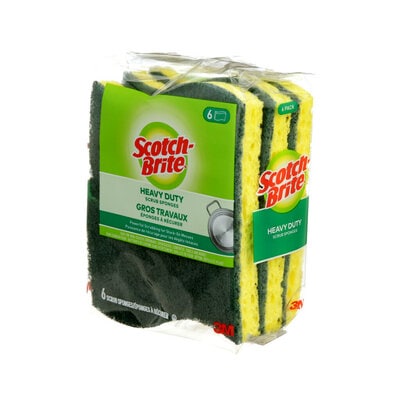 Scotch-Brite Heavy Duty Scrub Sponge - 6pk