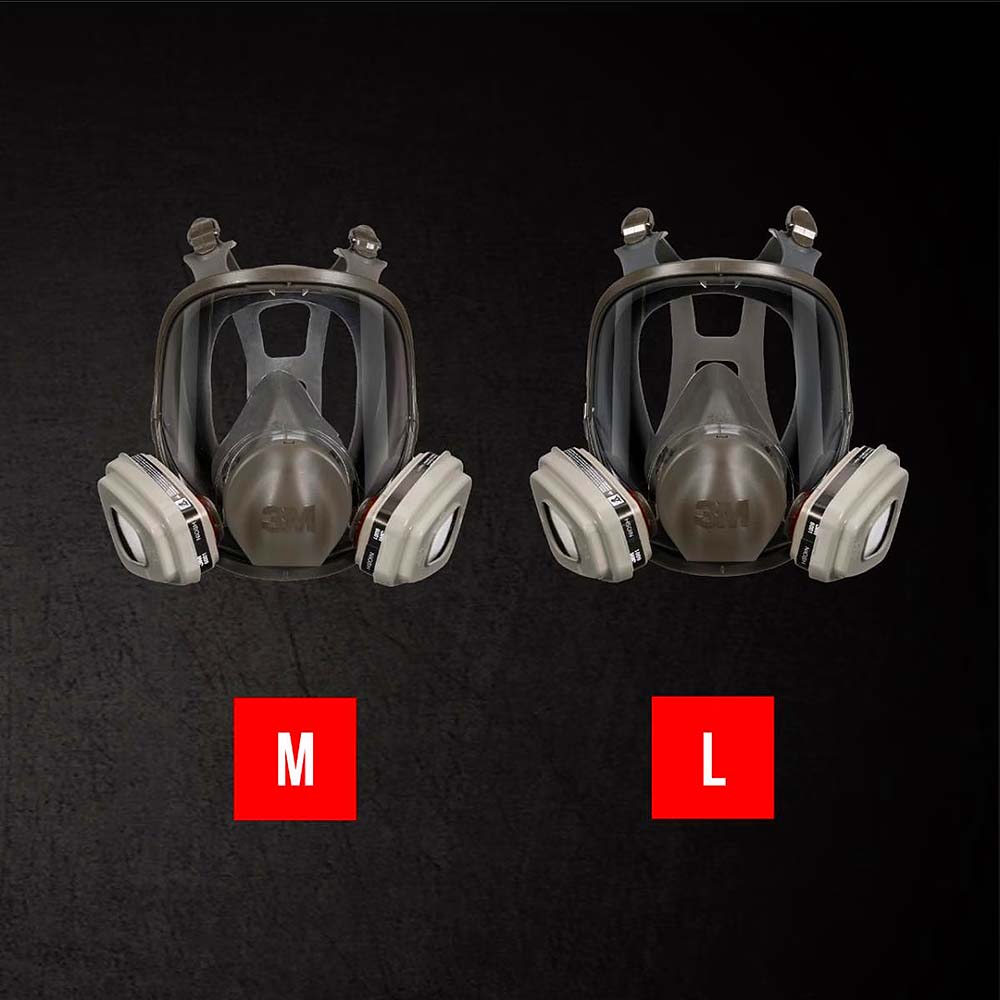 3M Full Face Spray Paint Respirator Large - 1 Kit