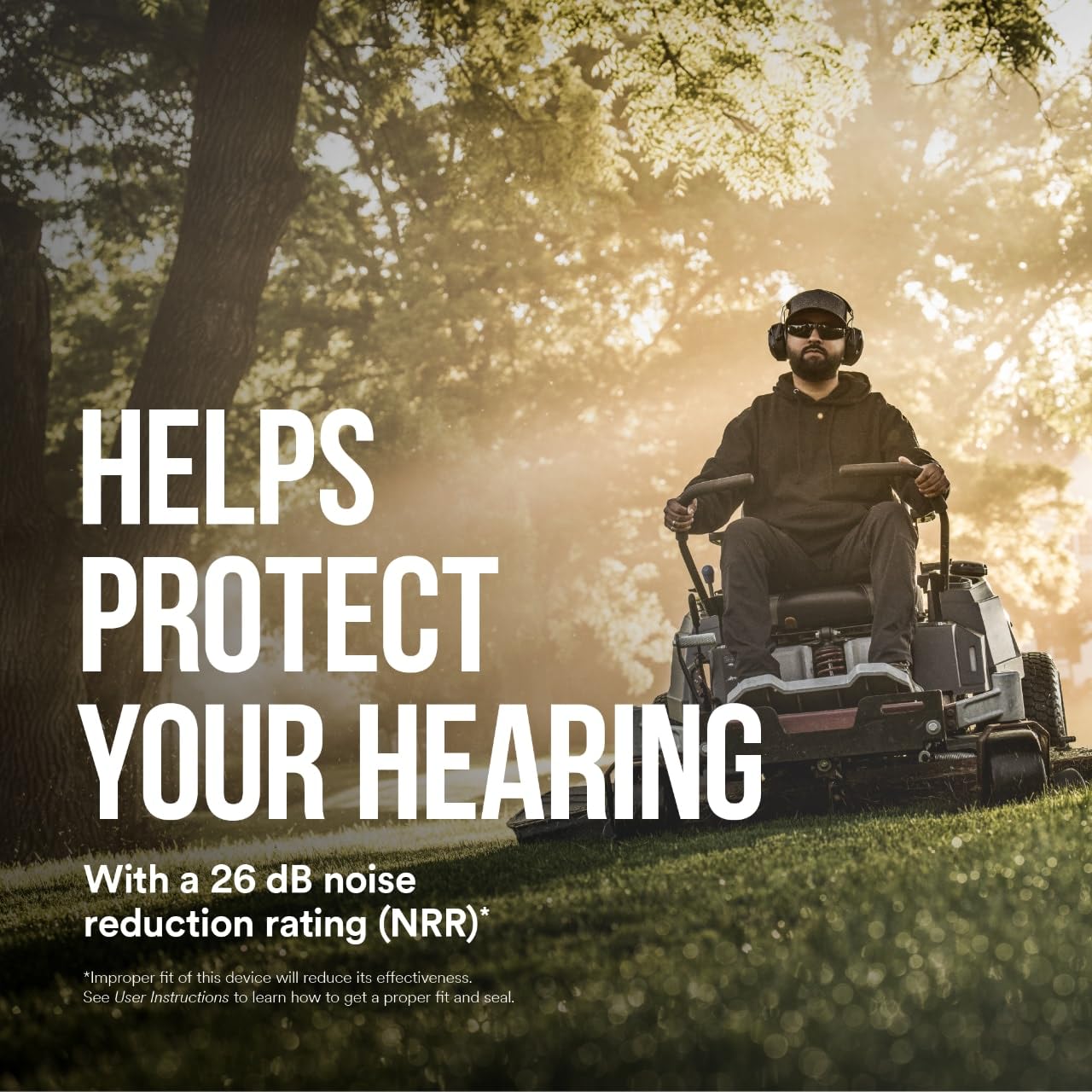 3M Worktunes Connect + Solar Wireless Hearing Protector with Bluetooth Technology