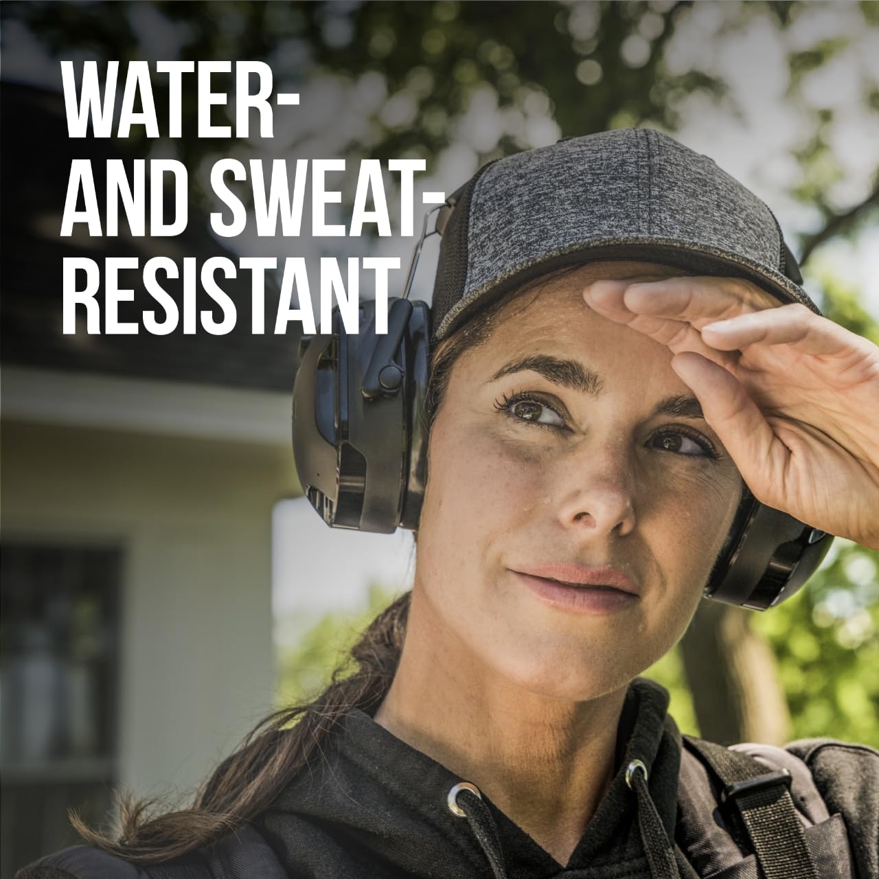 3M Worktunes Connect + Solar Wireless Hearing Protector with Bluetooth Technology