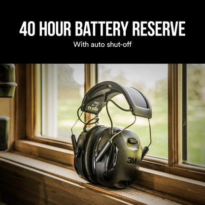 3M Worktunes Connect + Solar Wireless Hearing Protector with Bluetooth Technology