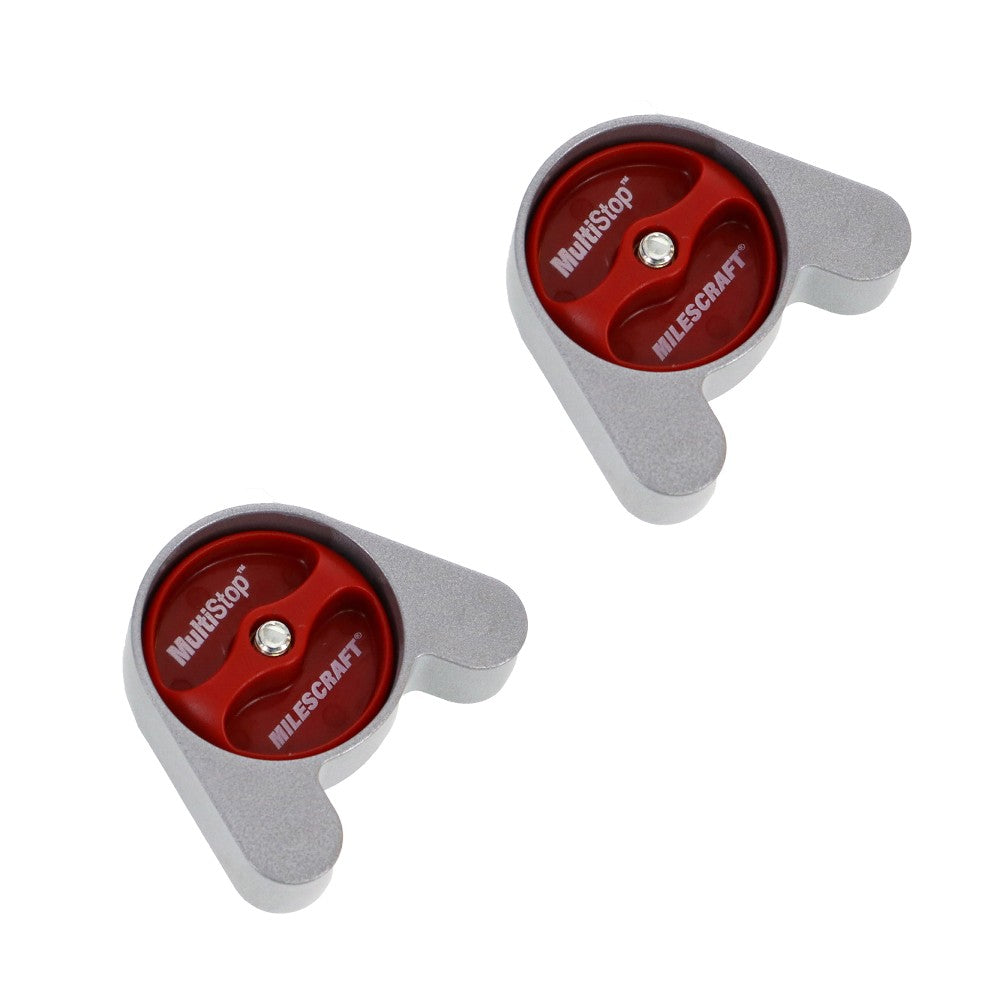 Milescraft T-Track Multi Stop - 2pk