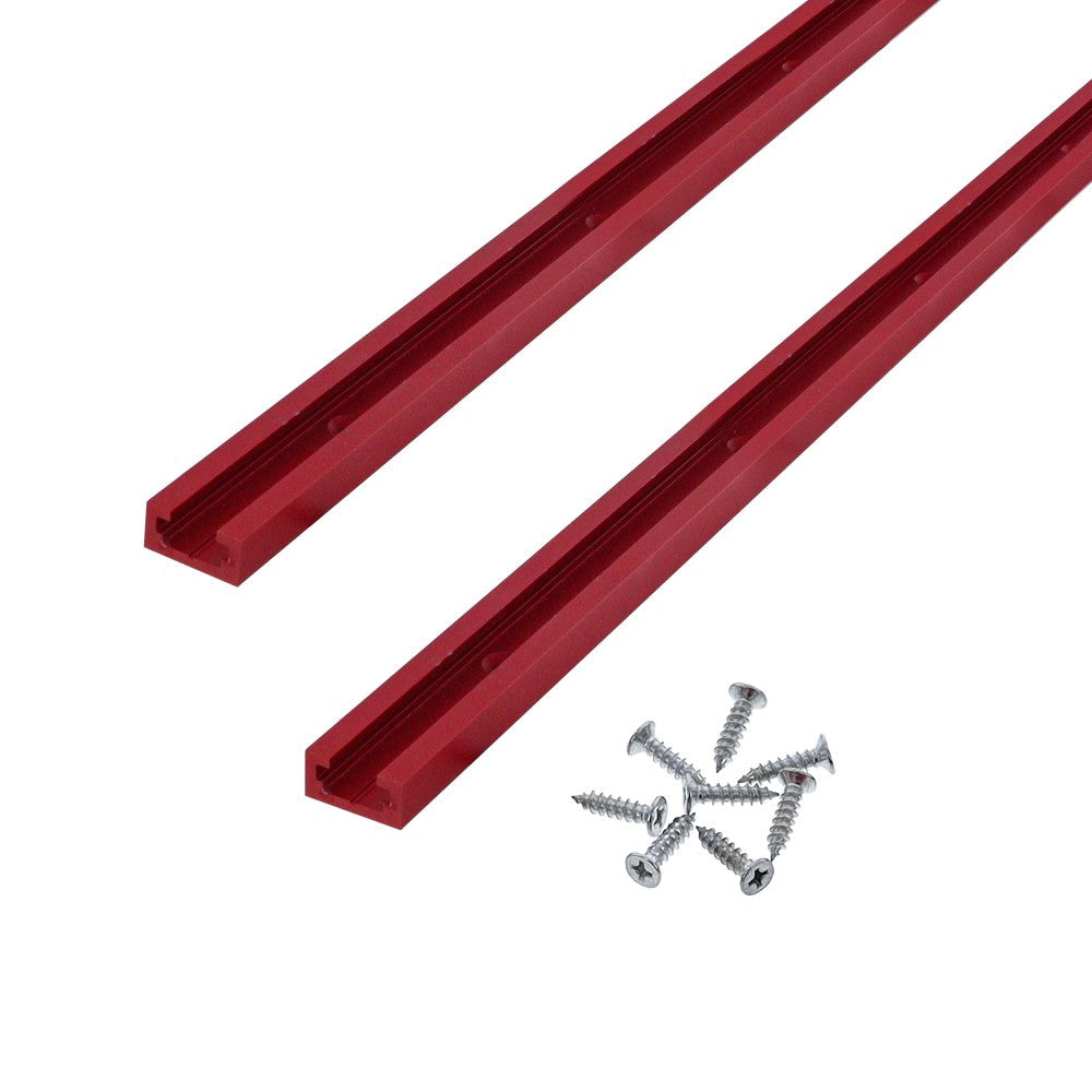 Milescraft T-Trax 24in Rail System - 2pk