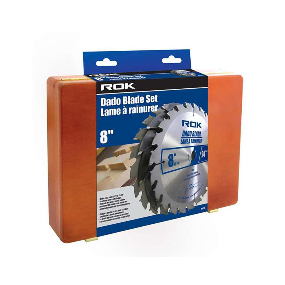 ROK 8in 24T Dado Blade Set