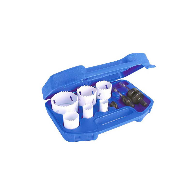 ROK 9pc Bi-Metal Hole Saw Set
