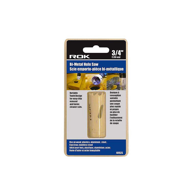 ROK 3/4in Bi-Metal Hole Saw