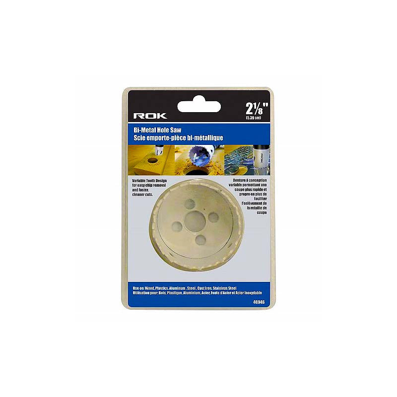 ROK 2-1/8in Bi-Metal Hole Saw