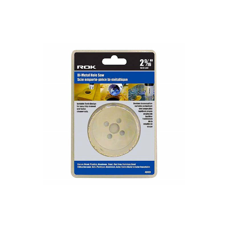ROK 2-9/16in Bi-Metal Hole Saw