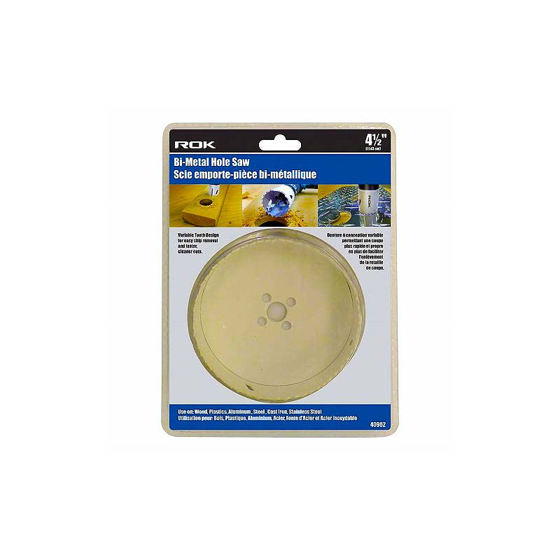 ROK 4-1/2in Bi-Metal Hole Saw