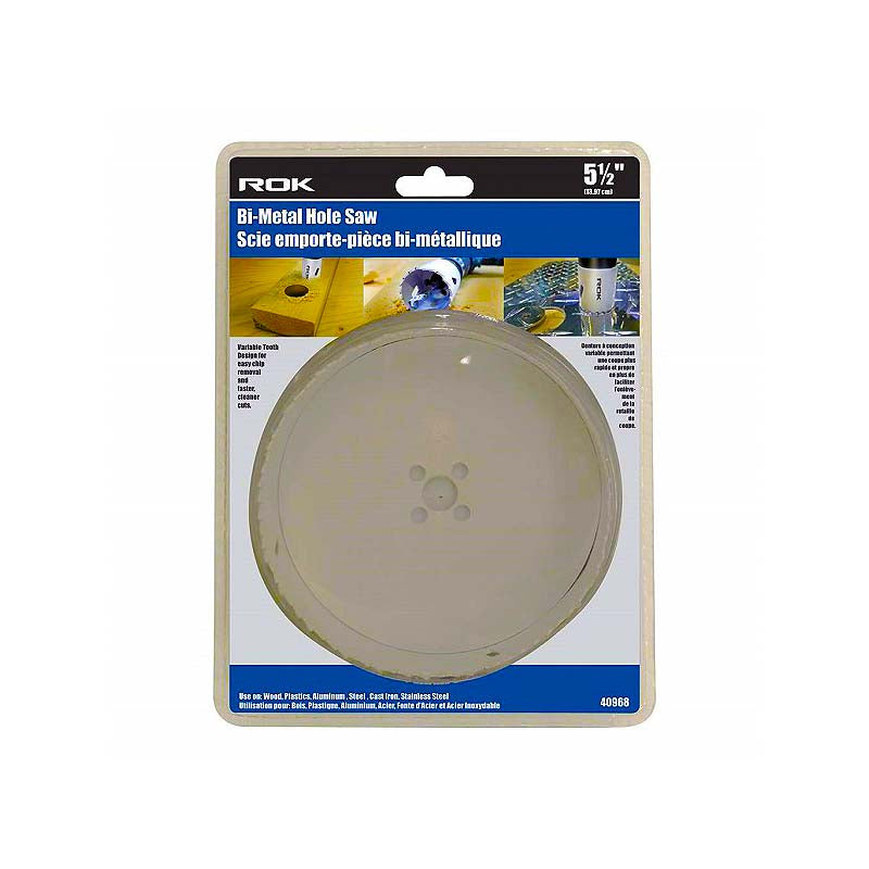 ROK 5-1/2in Bi-Metal Hole Saw