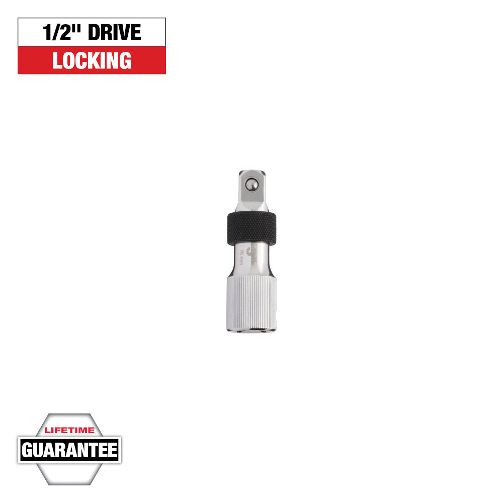 Milwaukee 1/2in Drive 3in Locking Extension