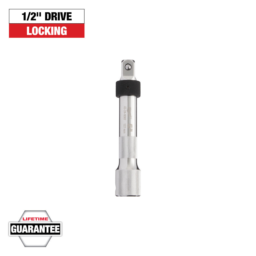 Milwaukee 1/2in Drive 5in Locking Extension