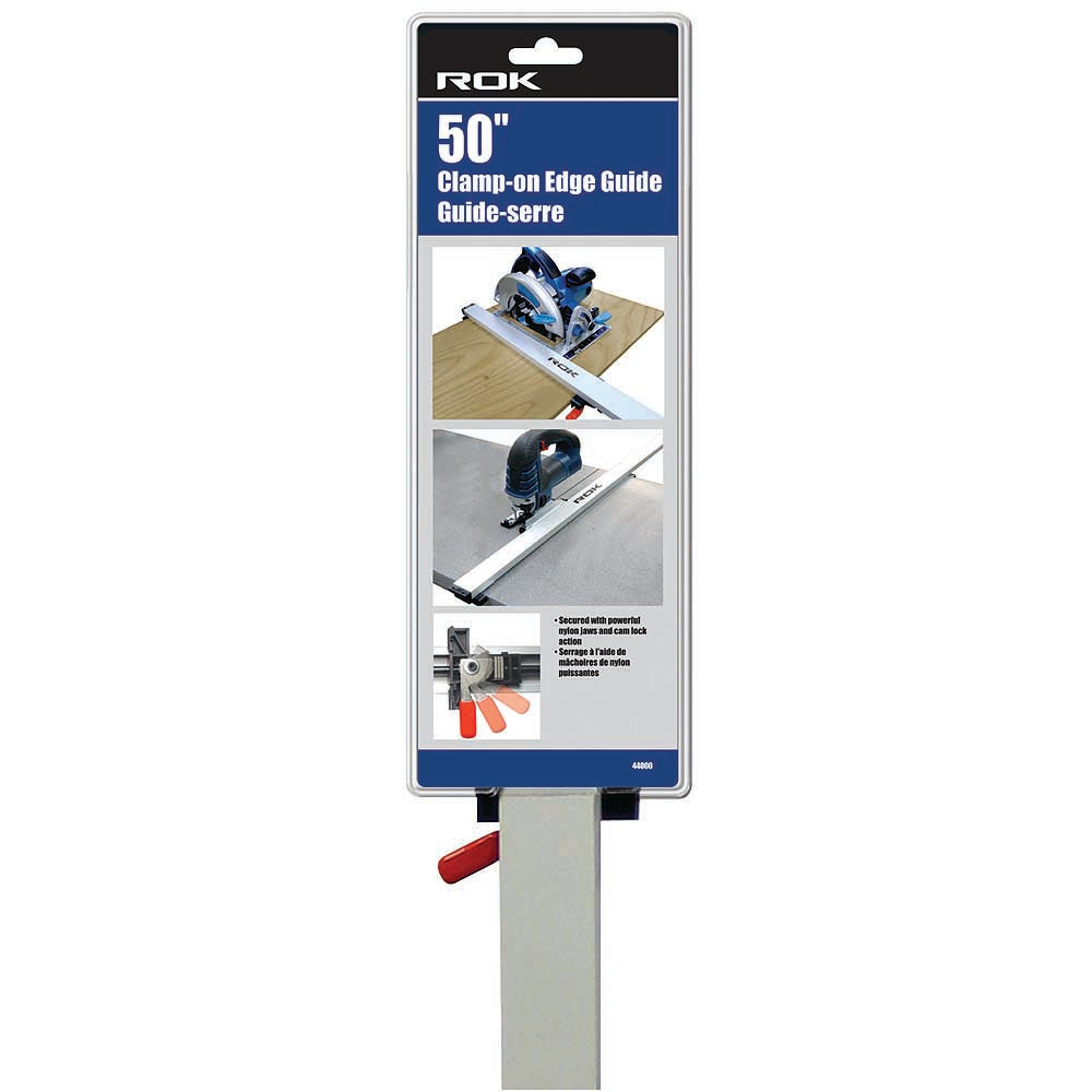 ROK 50in Aluminum Clamp-On Edge Guide