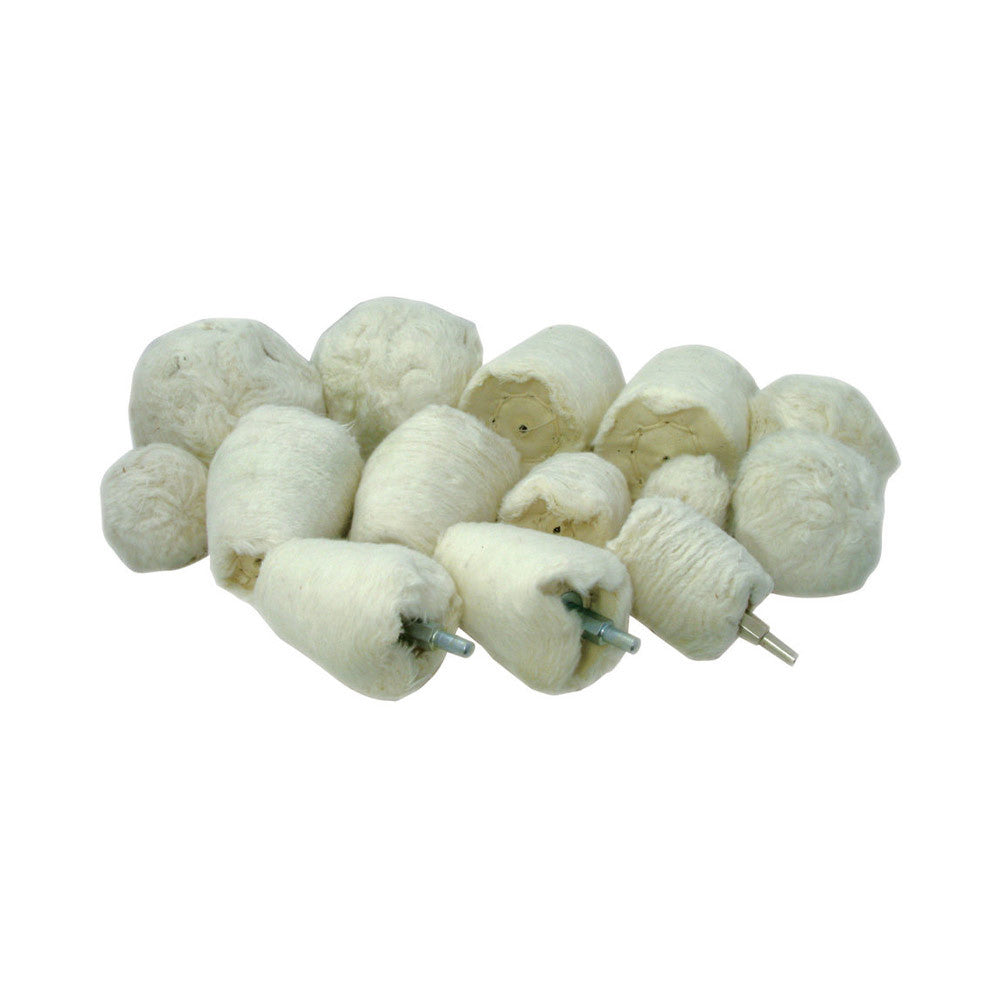 ROK 14pc Buffing / Polishing Kit - White