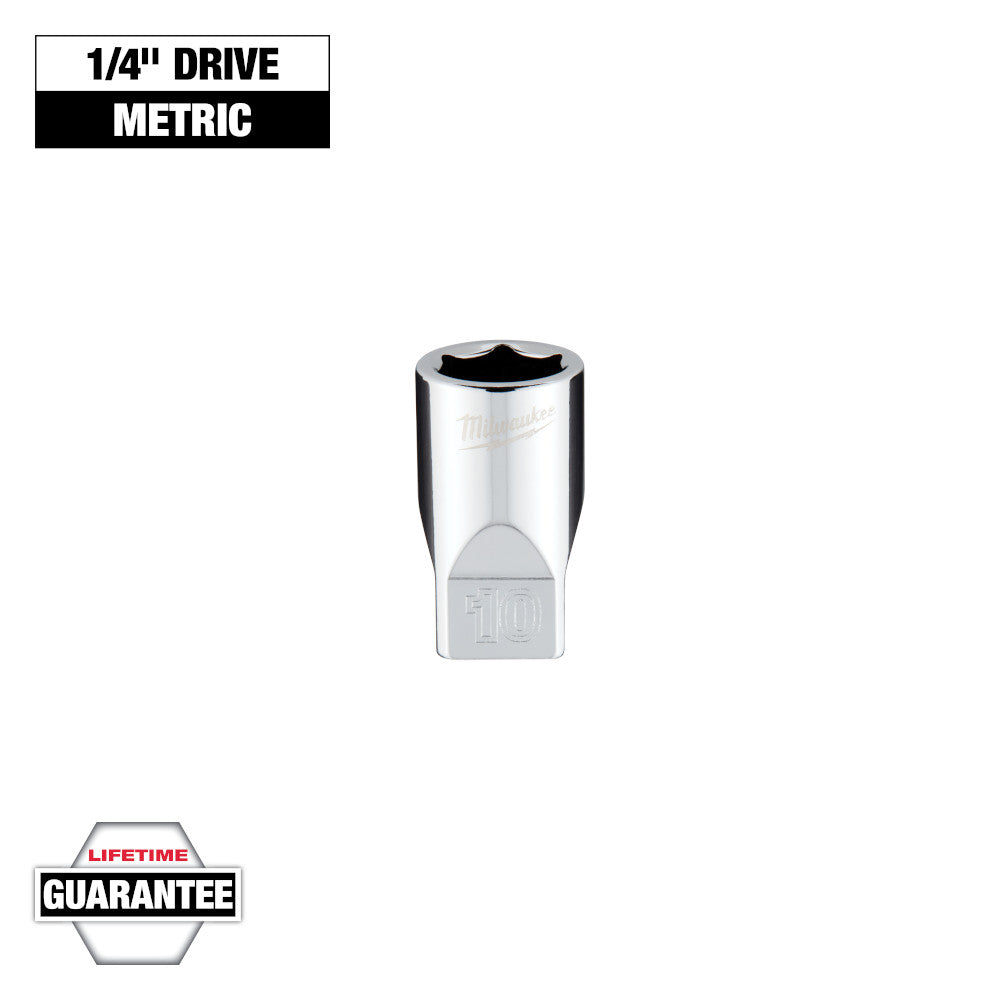 Milwaukee 10mm Socket with 1/4in Drive