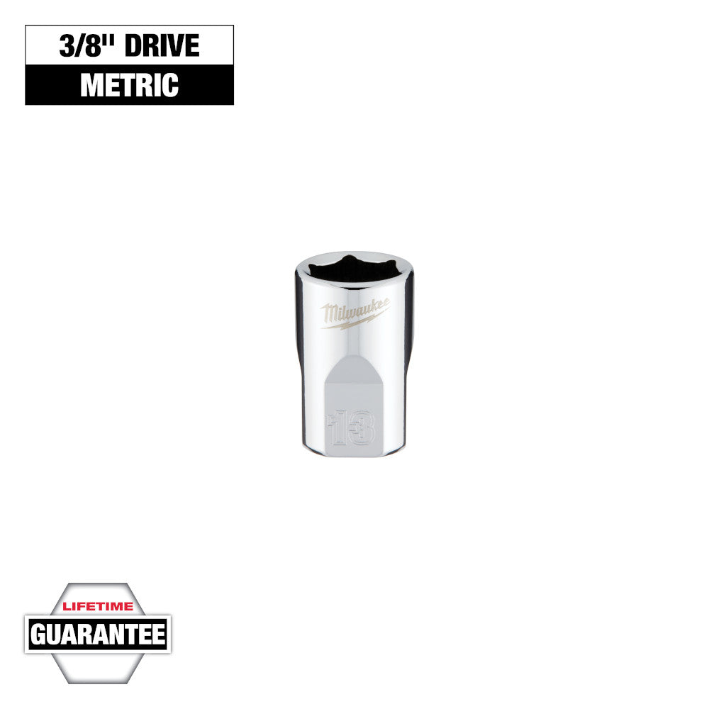 Milwaukee 13mm 6-Point Socket with 3/8in Drive