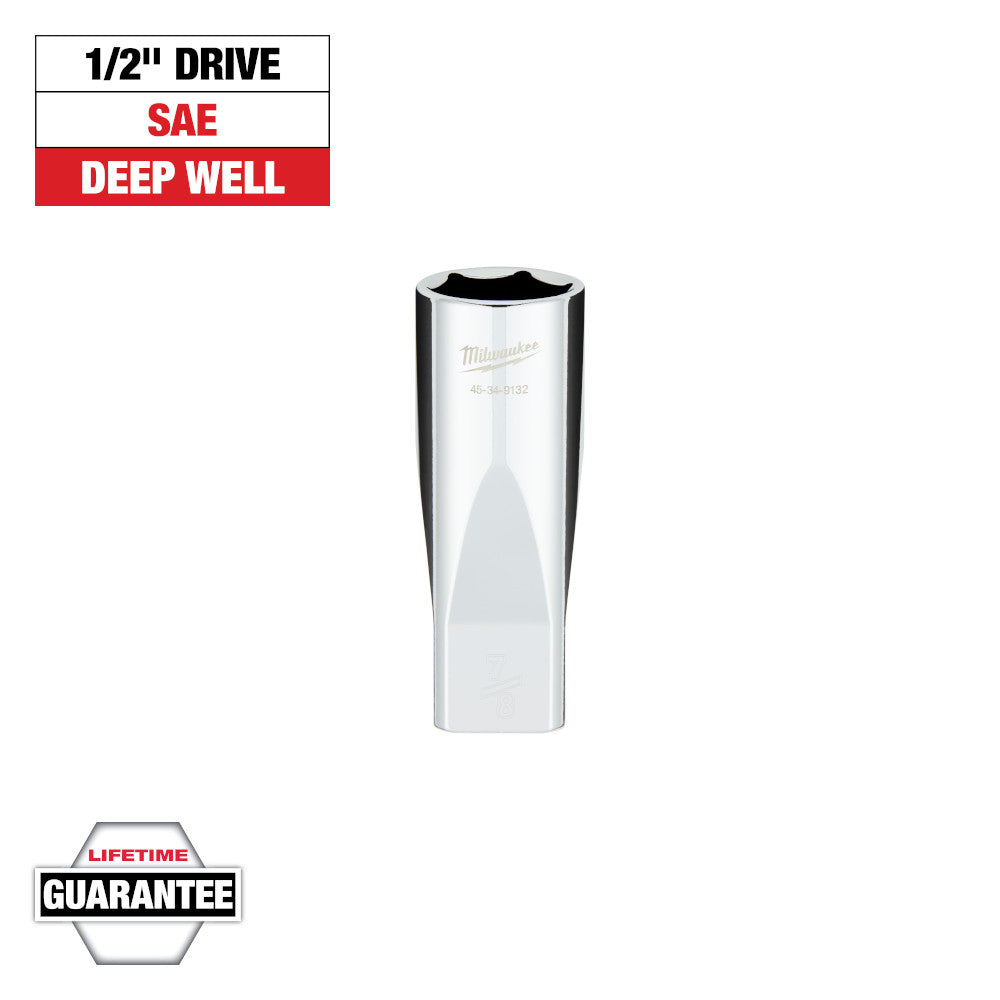 Milwaukee 7/8in Deep Socket with 1/2in Drive