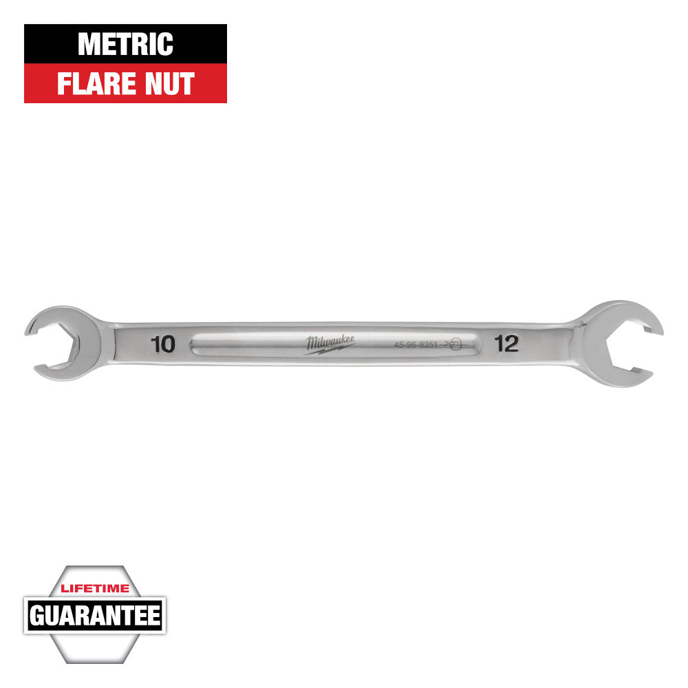 Milwaukee 10mm x 12mm Double End Flare Nut Wrench