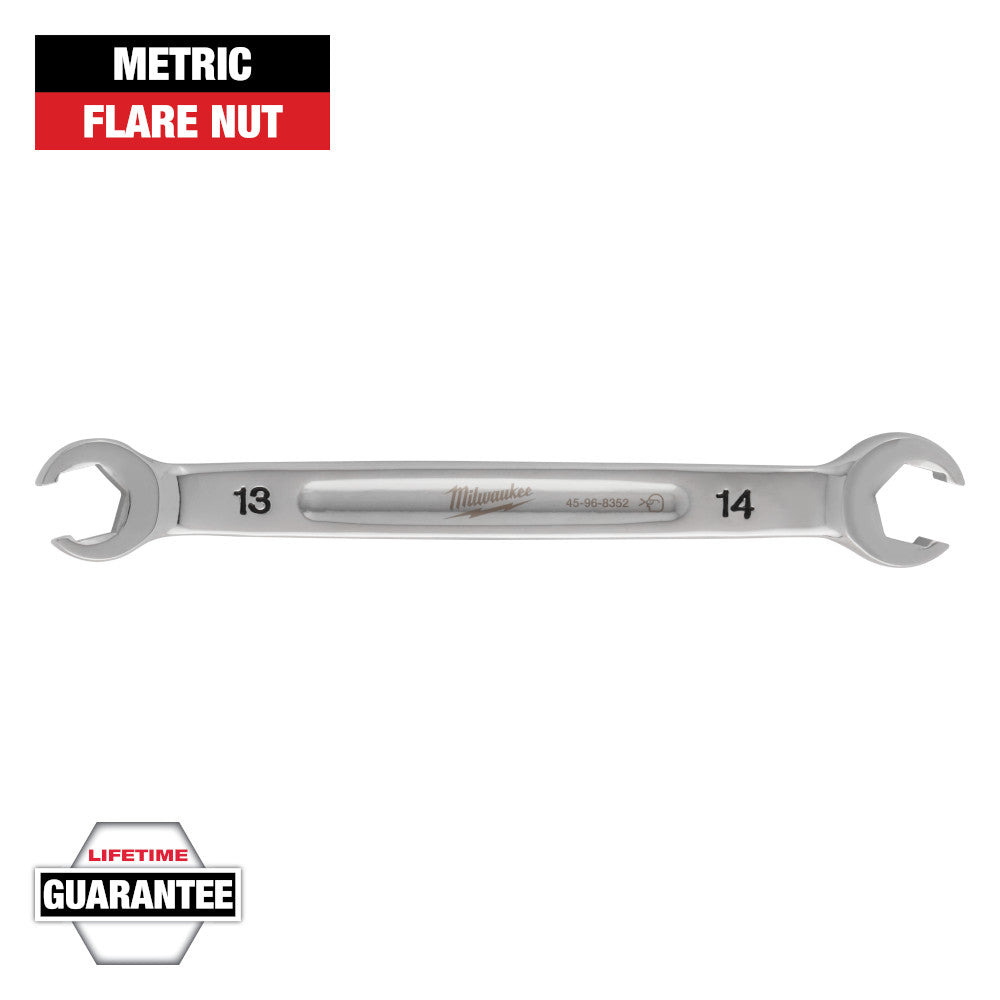 Milwaukee 13mm x 14mm Double End Flare Nut Wrench