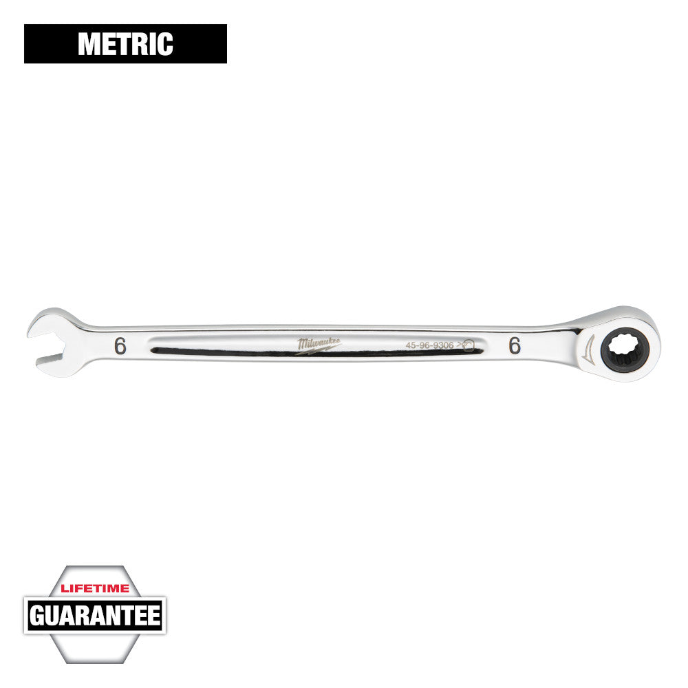 Milwaukee 6mm Metric Ratcheting Combination Wrench