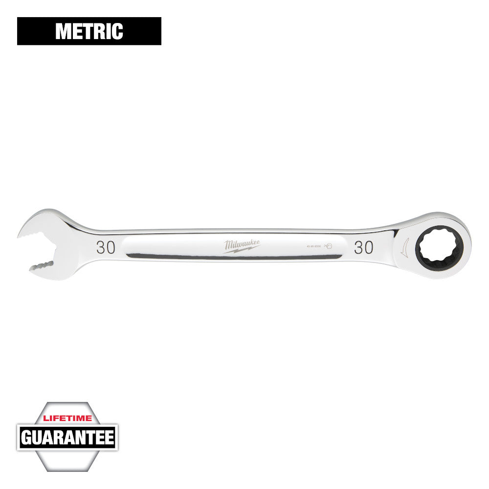 Milwaukee 30mm Metric Ratcheting Combination Wrench