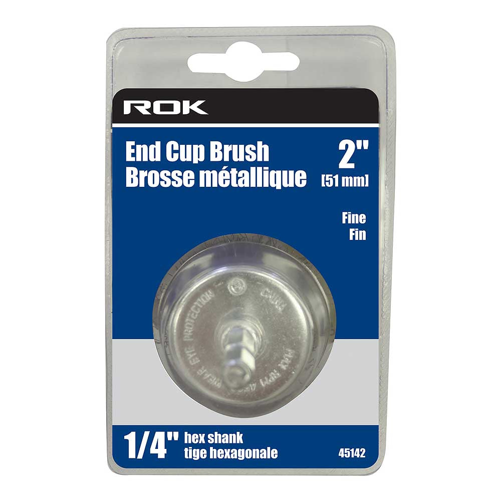 ROK 2in End Cup Brush - Fine