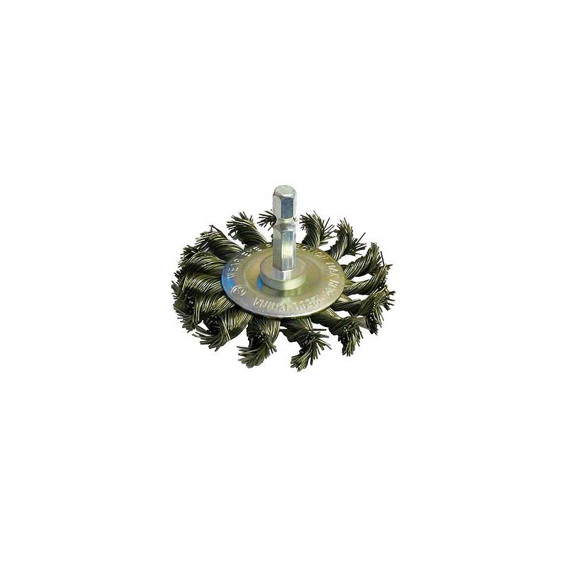 ROK 3in Knotted End Wire Wheel - Coarse