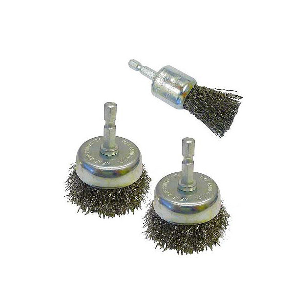 PowerSonic 3pc Wire Brush Set