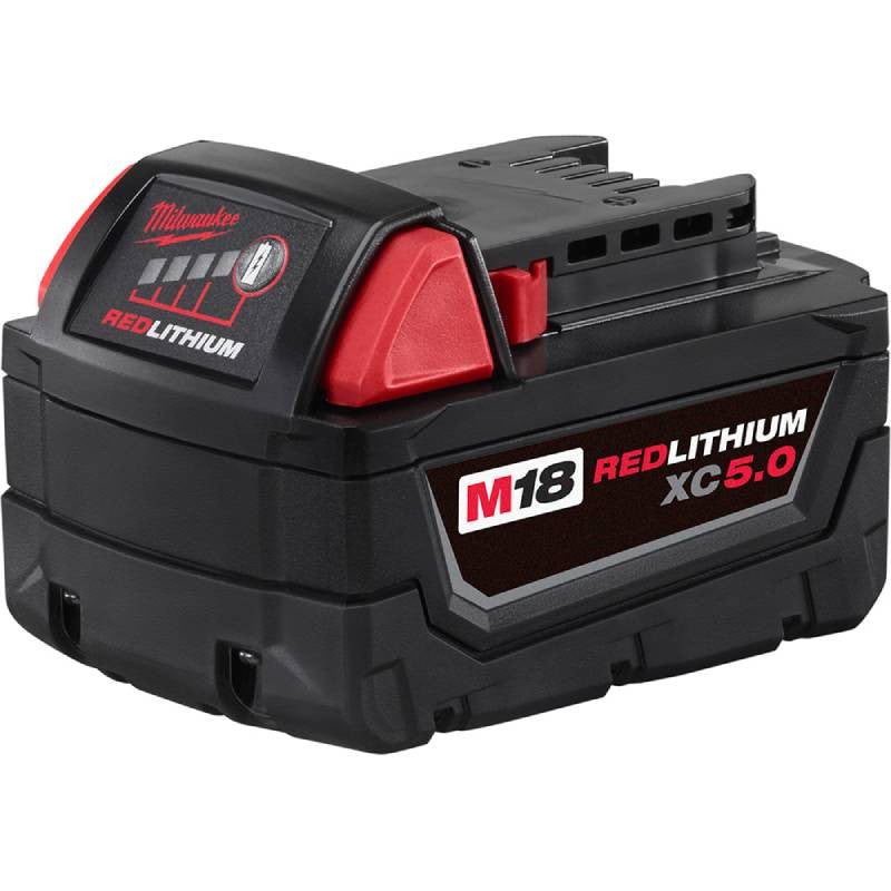 Milwaukee 48-11-1850 M18 5.0 Ah REDLITHIUM XC Extended Capacity Battery Pack