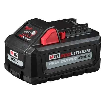 Milwaukee 48-11-1865 M18 REDLITHIUM HIGH OUTPUT XC 6.0 Ah Battery Pack