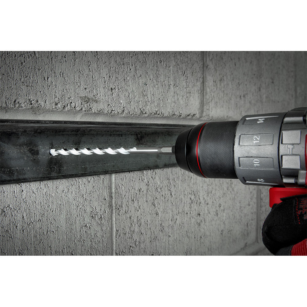 Milwaukee 48-20-8890 SHOCKWAVE 3/8 Inch x 6 Inch Carbide Multi-Material Drill Bit
