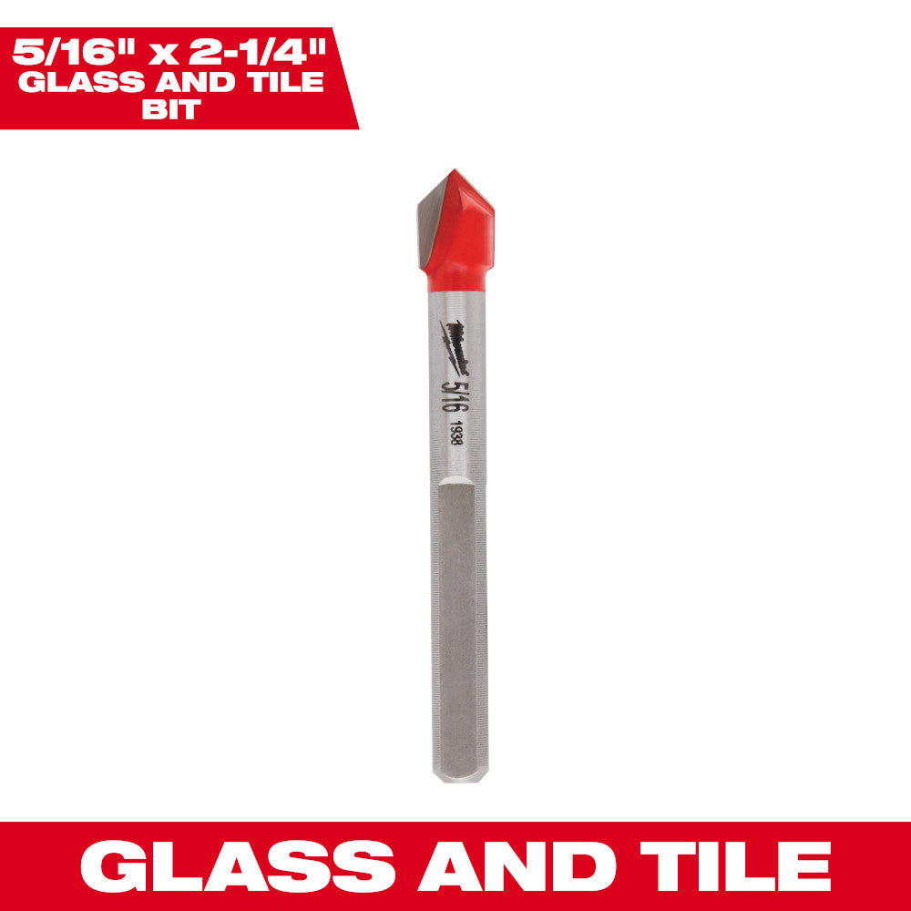 Milwaukee 48-20-8983 5/16 Inch Glass and Tile Bit