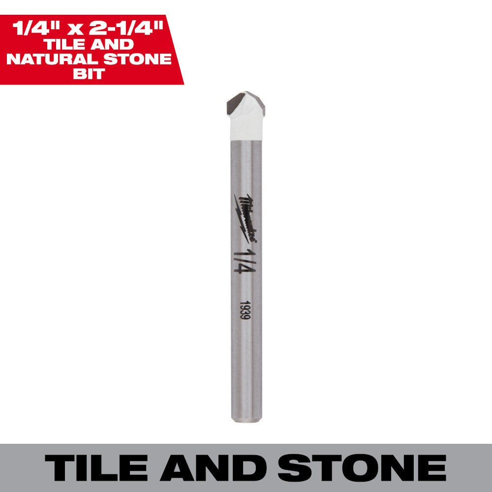Milwaukee 48-20-8992 1/4 inch Tile and Natural Stone Bit