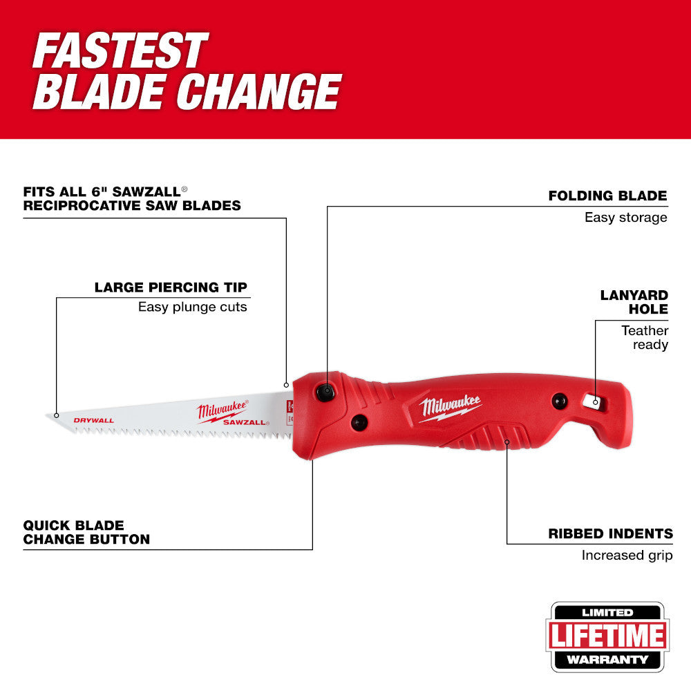 Milwaukee 48-22-0307 SAWZALL Folding Jab Saw