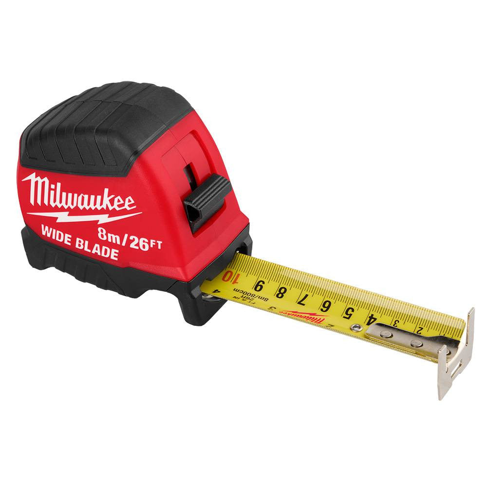 Milwaukee 48-22-1226 8M/26' Wide Blade Tape Measure