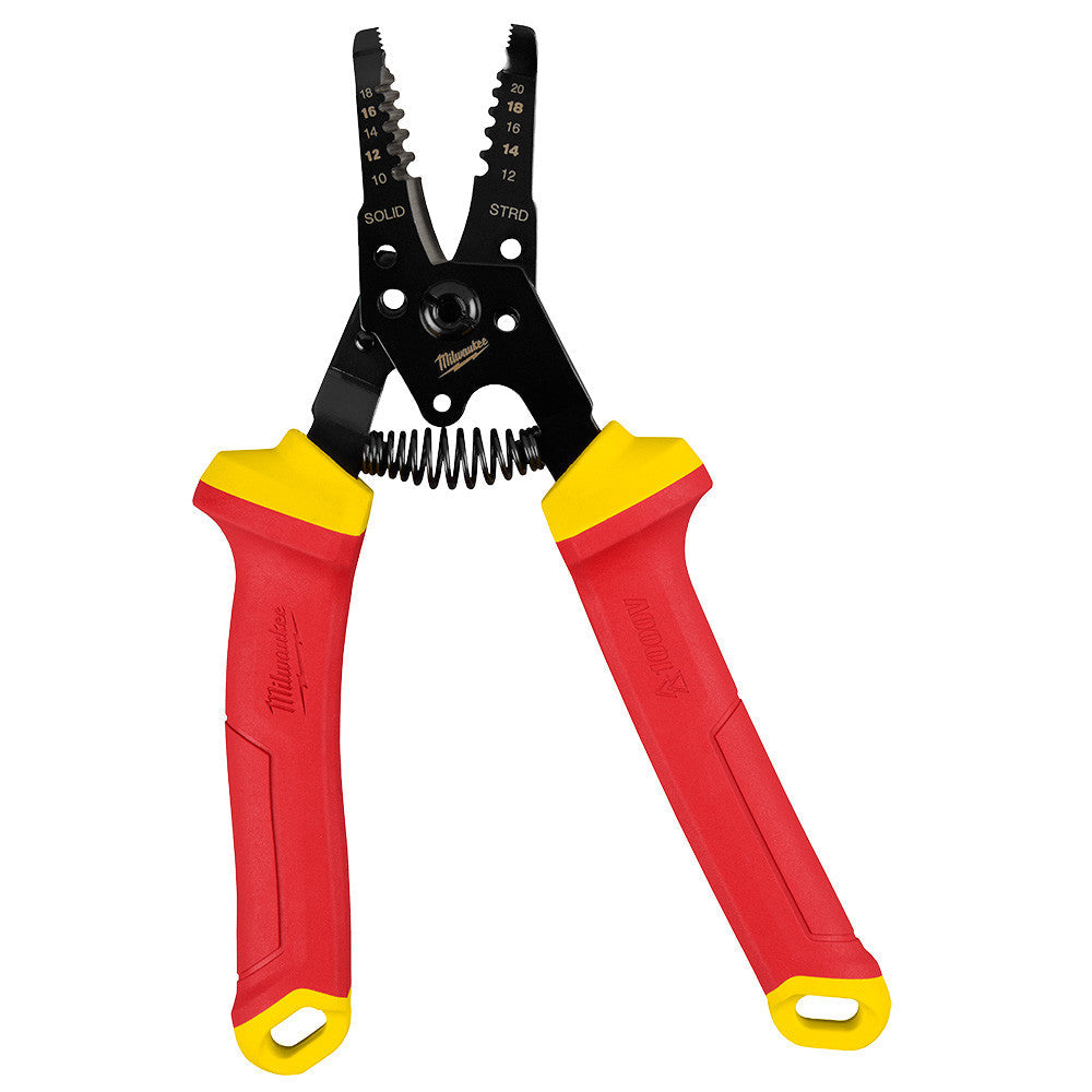 Milwaukee 48-22-2214 1000V Insulated 10-20 AWG Wire Stripper  and Cutter